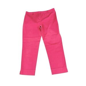Vineyard Vines cropped Nantucket red stretch cotton Pants size 10